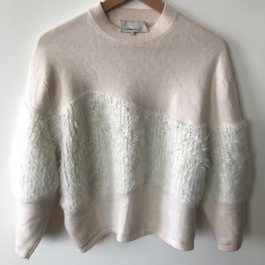 3.1 Phillip Lim Mixed Material Sweater